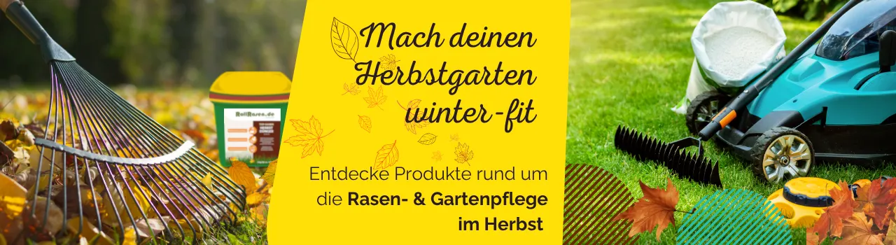 Mach den Rasen winterfit