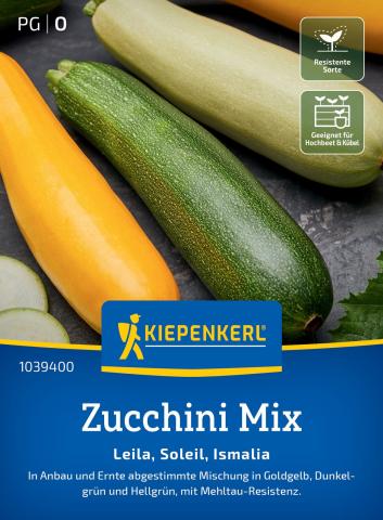 Zucchini-Mix: Leila, Soleil, Ismalia