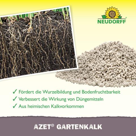 Azet® Gartenkalk 2,5kg für 50m²