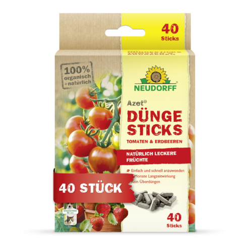 Azet® Düngesticks für Tomaten & Erdbeeren